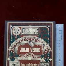 Libros de segunda mano: JULIO VERNE LOS QUINIENTOS MILLONES DE LA BEGUM. Lote 296837298