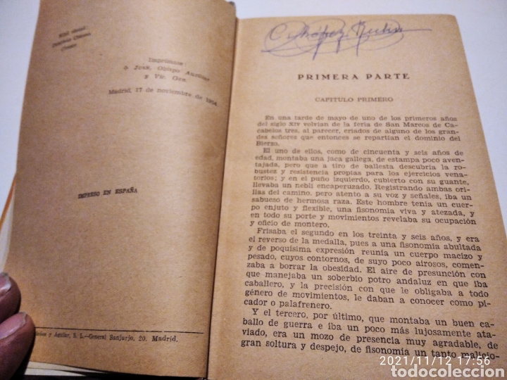 Libros de segunda mano: Libro El se&ntilde;or de Bembibre 1954 - Foto 3