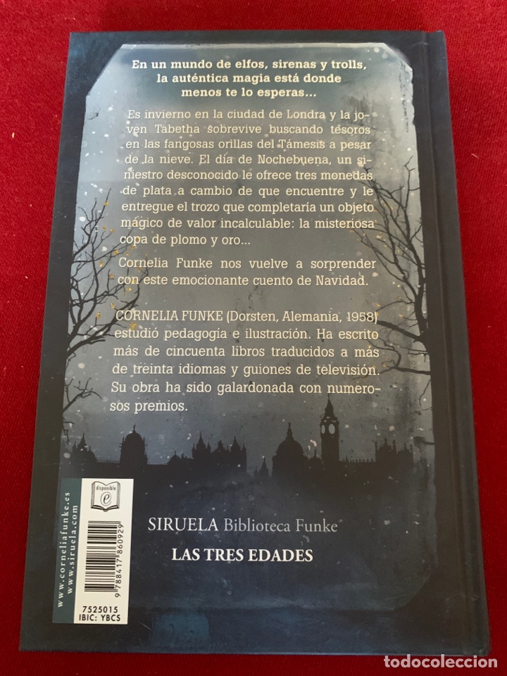 Libros de segunda mano: La copa de plomo y oro. Cornelia Funke. - Foto 2