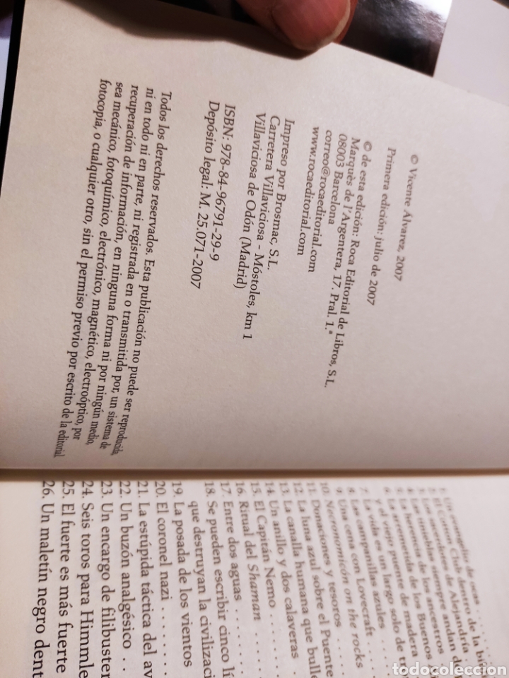 Libros de segunda mano: Libro El necronomicon de Vicente &Aacute;lvarez - Foto 3