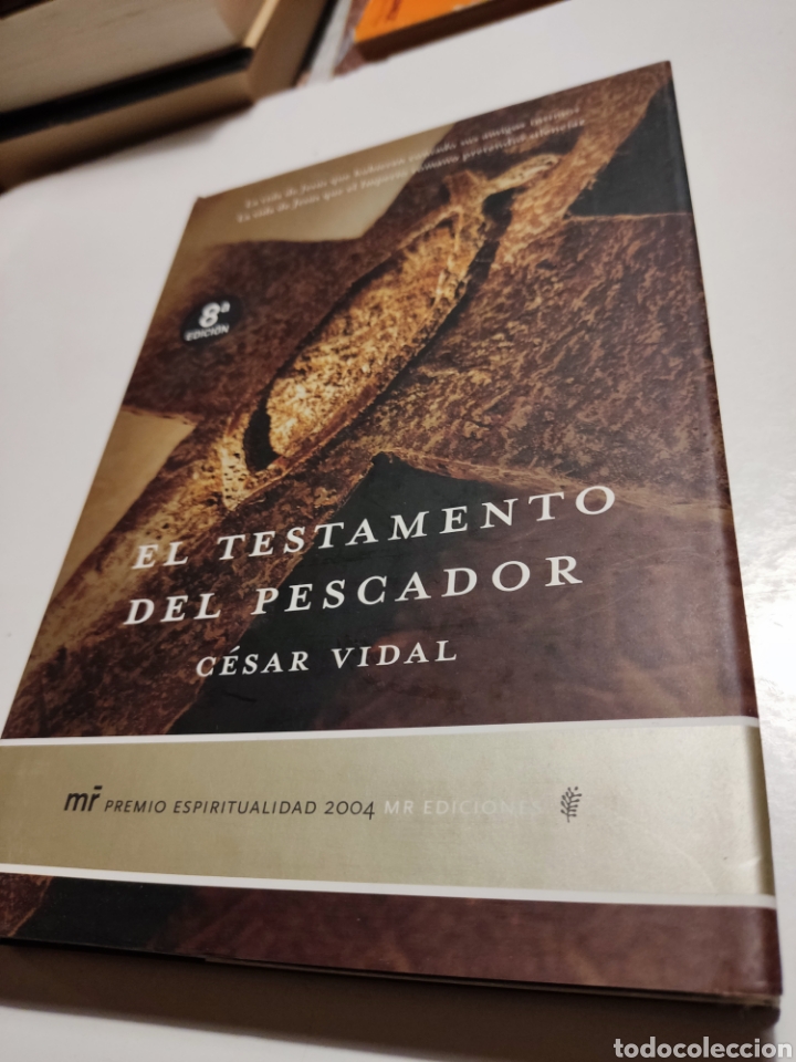 Libros de segunda mano: Libro El testamento del pescador de cesar Vidal - Foto 1
