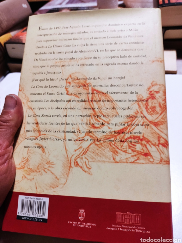 Libros de segunda mano: Libro la Cena secreta de Javier Sierra - Foto 2