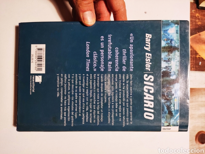 Libros de segunda mano: Libro sicario de Barry Eisler - Foto 3