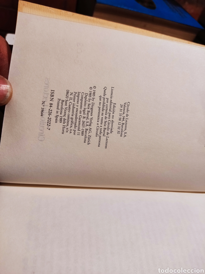 Libros de segunda mano: Libro El perfume de Patrick Suskind - Foto 2