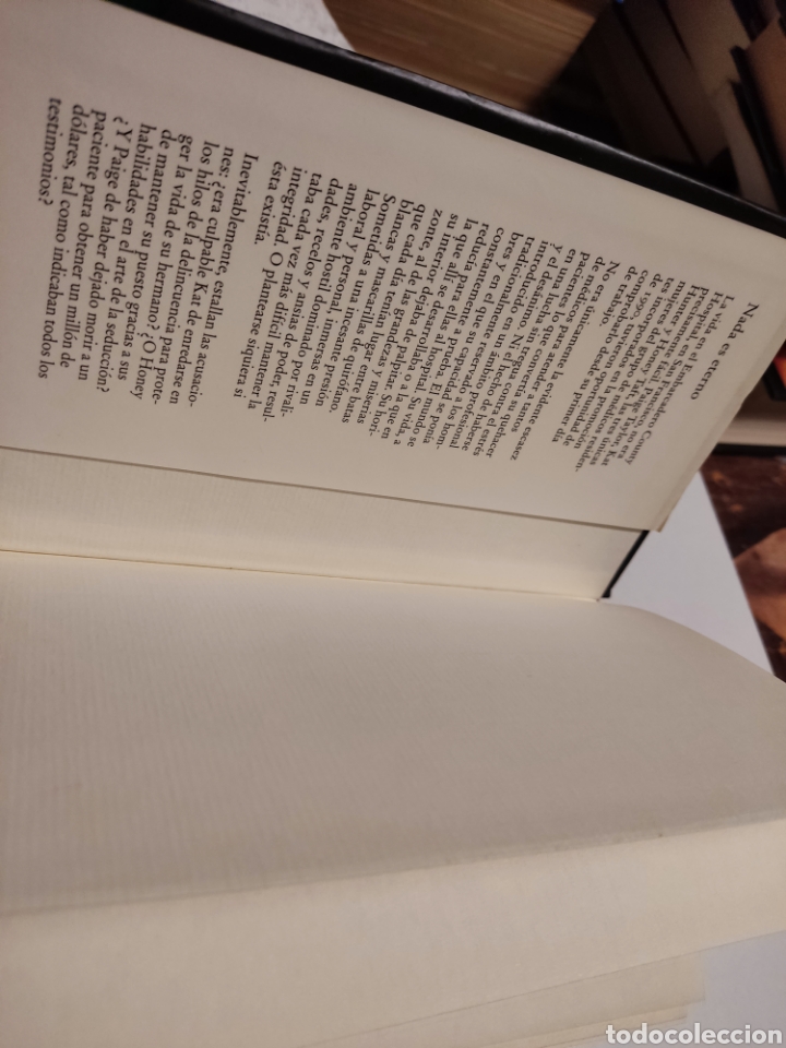 Libros de segunda mano: Libro nada es eterno de Sidney Sheldon - Foto 3