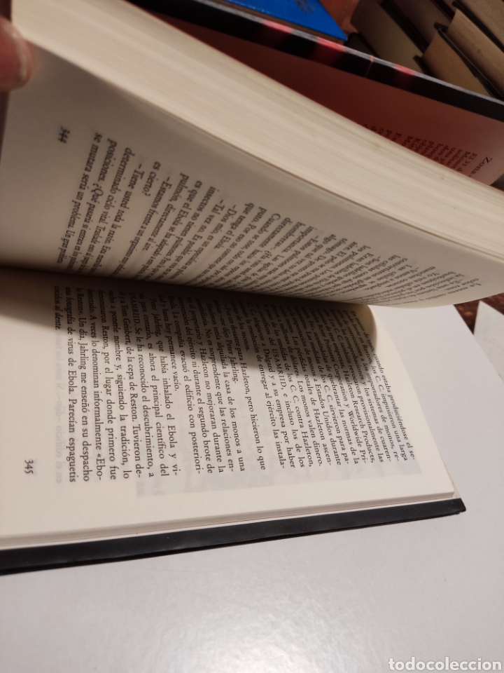 Libros de segunda mano: Libro zona caliente de Richard preston - Foto 2
