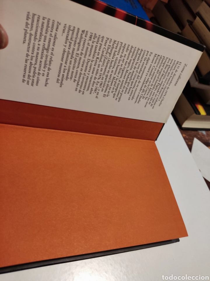 Libros de segunda mano: Libro zona caliente de Richard preston - Foto 3