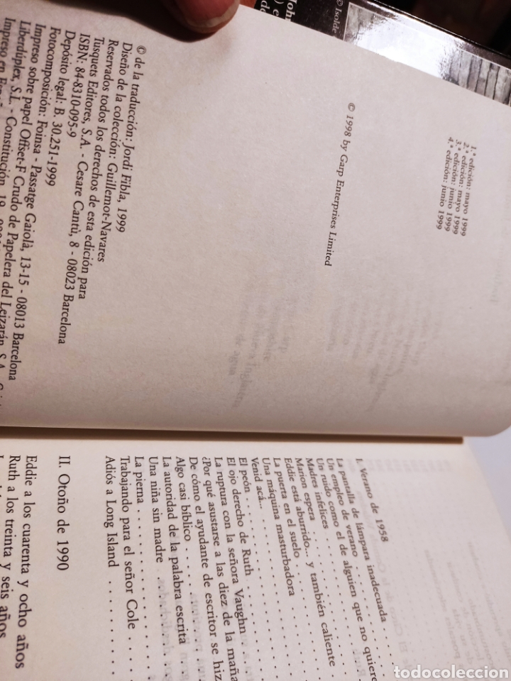 Libros de segunda mano: Libro una mujer dif&iacute;cil de John Irving - Foto 3