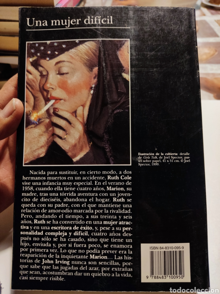Libros de segunda mano: Libro una mujer dif&iacute;cil de John Irving - Foto 5