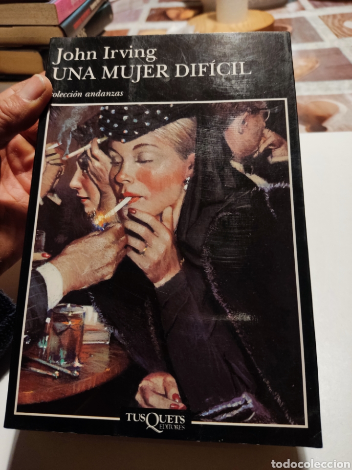 Libros de segunda mano: Libro una mujer dif&iacute;cil de John Irving - Foto 1