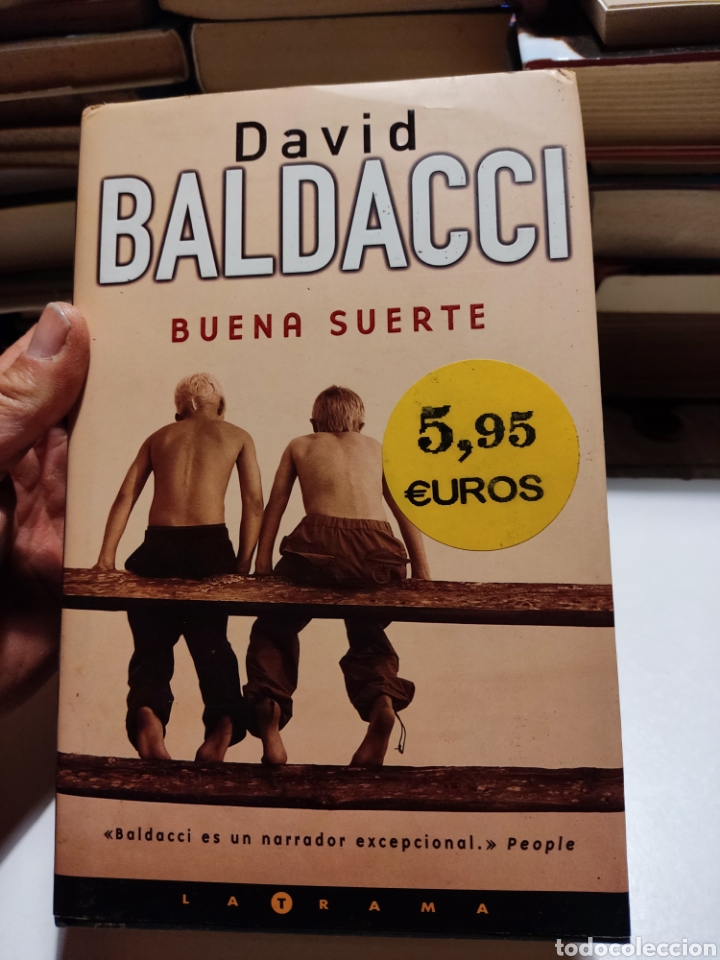 Libros de segunda mano: Libro buena suerte de David Baldacci - Foto 1