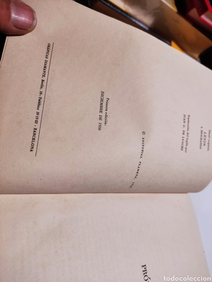 Libros de segunda mano: Libro Lenin de David Shub - Foto 2