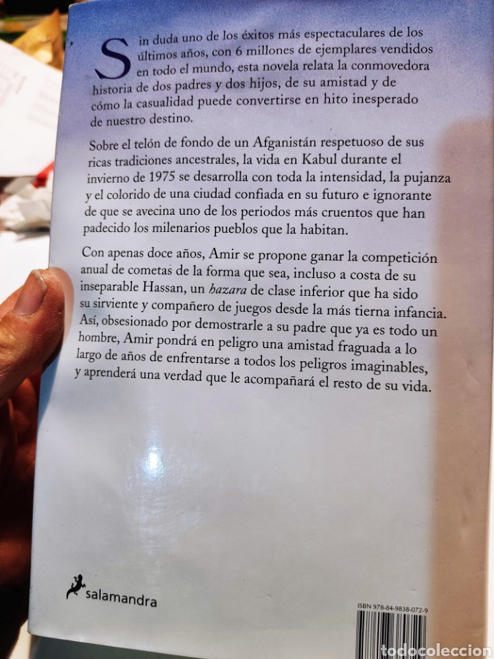 Libros de segunda mano: Libro cometas en el cielo de Khaled hosseini - Foto 4