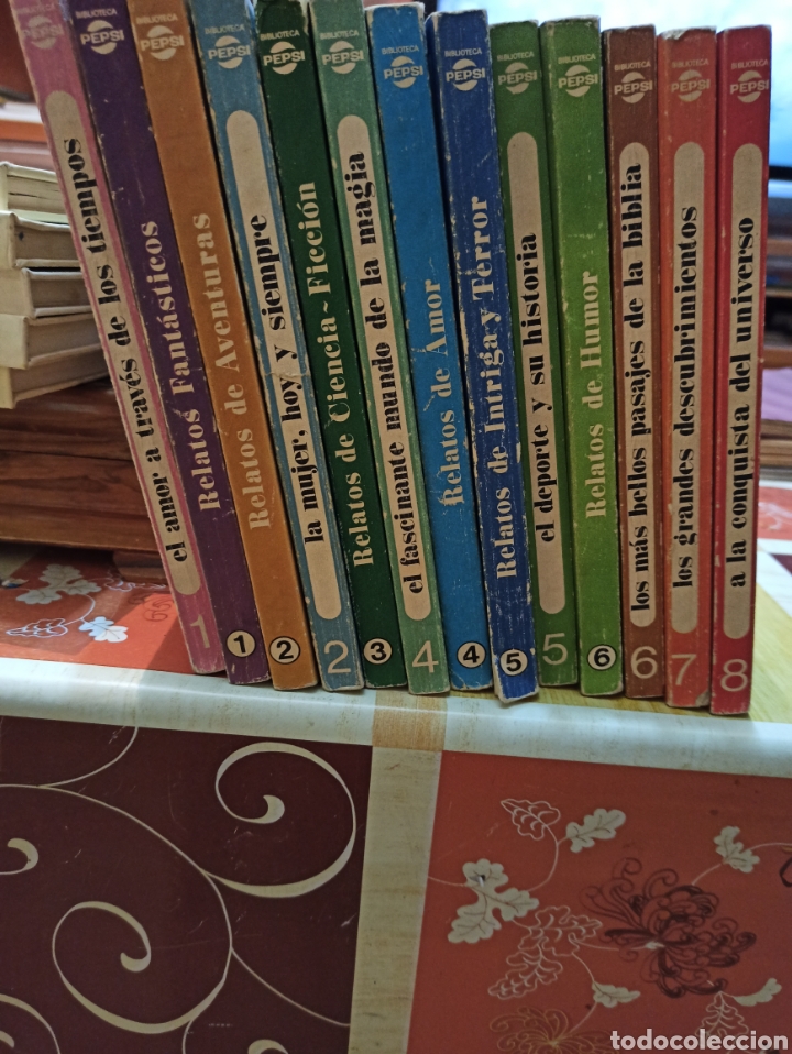 Libri di seconda mano: Biblioteca pepsi diferentes n&uacute;meros