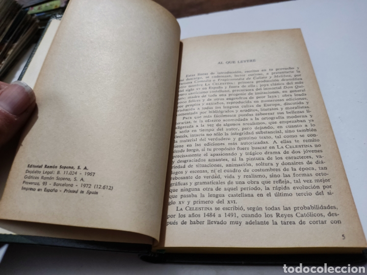 Libros de segunda mano: Libro,la Celestina de Fernando de Rojas - Foto 2