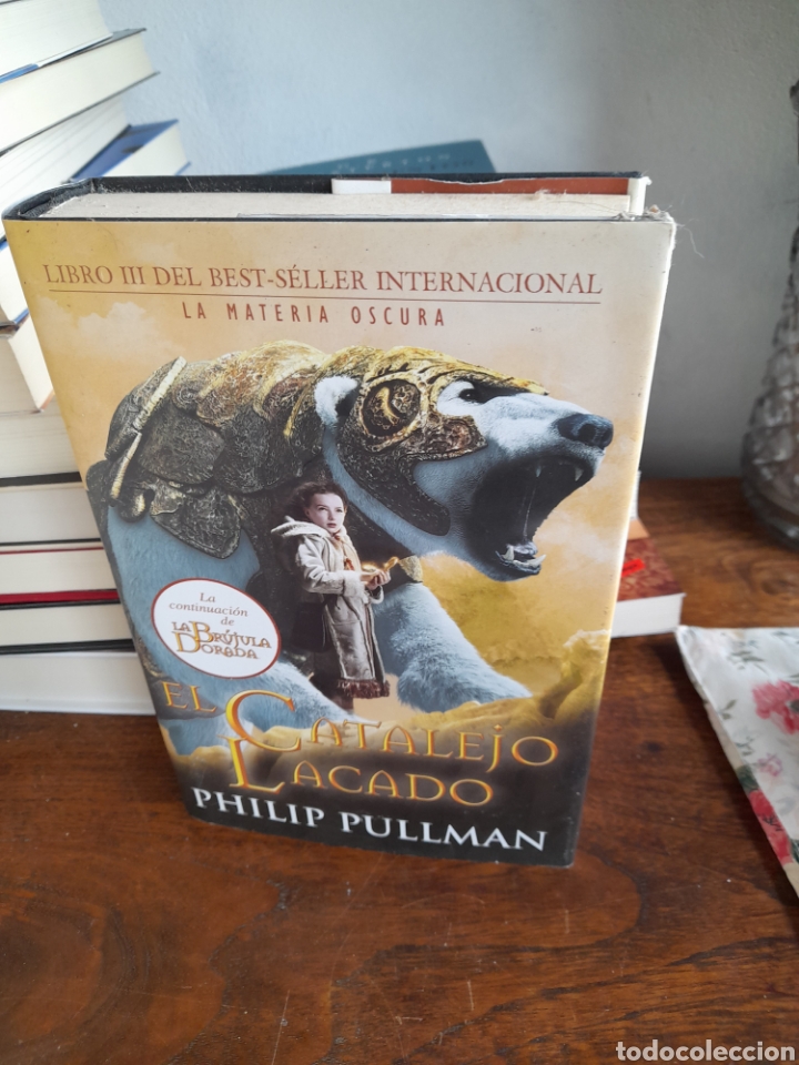 Libros de segunda mano: El catalejo lavado. Philip Pullman. La br&uacute;jula dorada - Foto 3