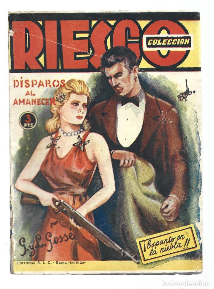 Libros de segunda mano: Riesgo 1: disparos al amanecer, 1944, Selecciones Literarias y Cientificas. Colecci&oacute;n A.T.