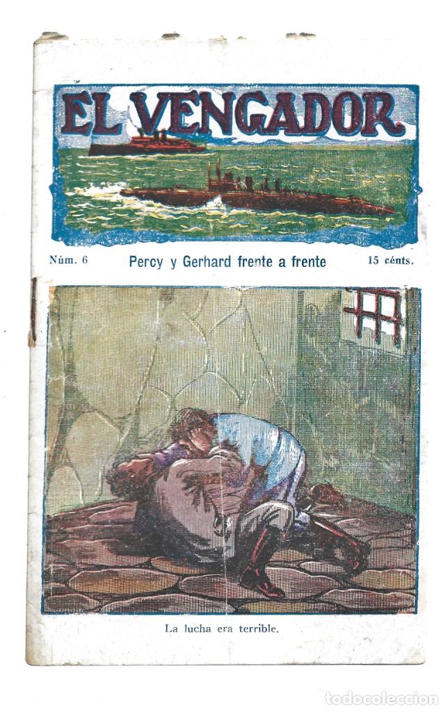 Libros de segunda mano: El vengador 6: Percy y Gerhard frente a frente, Publicaciones Mundial, buen estado. Colecci&oacute;n A.T.