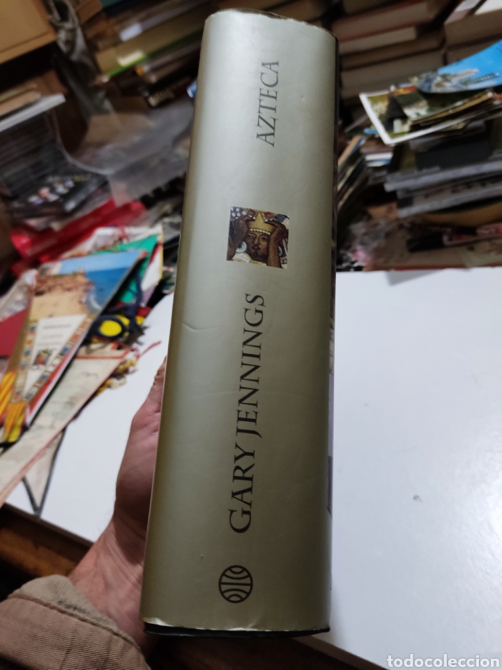 Libros de segunda mano: Libro Azteca de Gary jenninngs - Foto 7