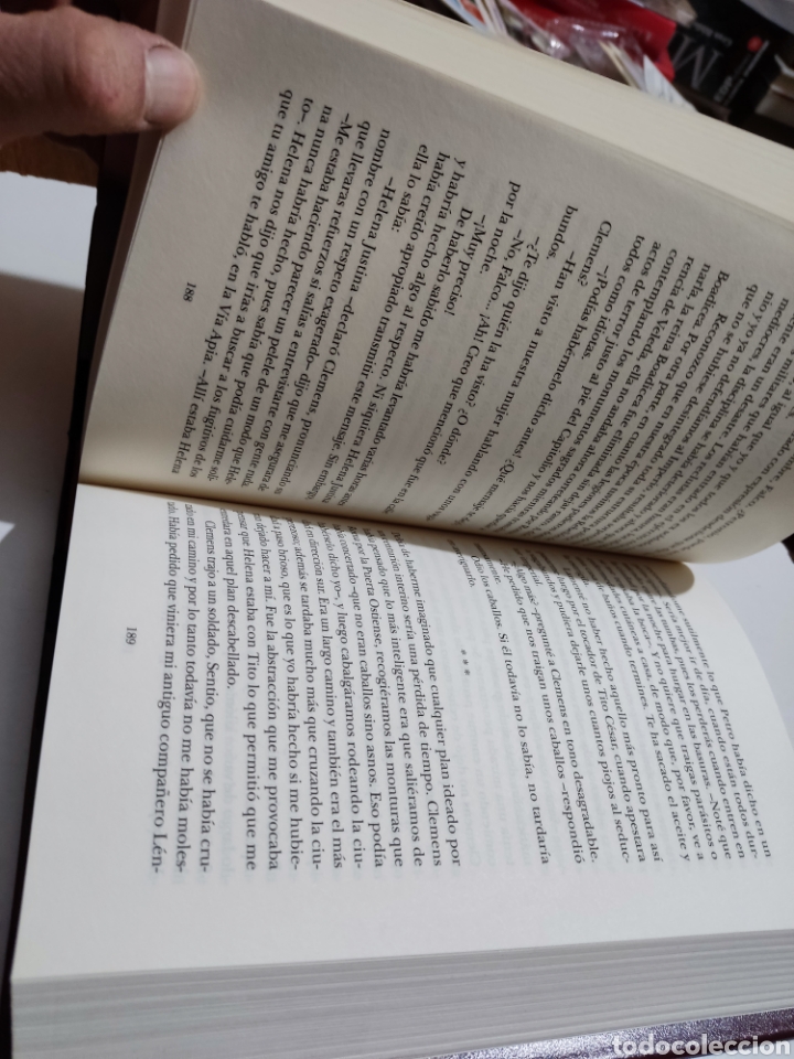 Libros de segunda mano: Libro Las saturnales de Lindsey Davis - Foto 5