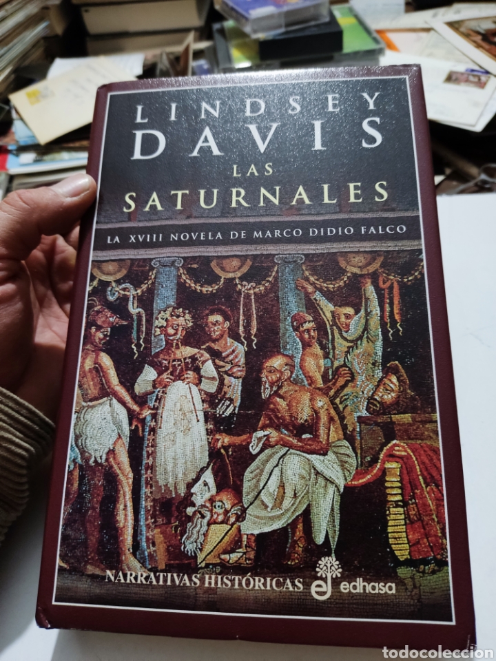 Libros de segunda mano: Libro Las saturnales de Lindsey Davis - Foto 1