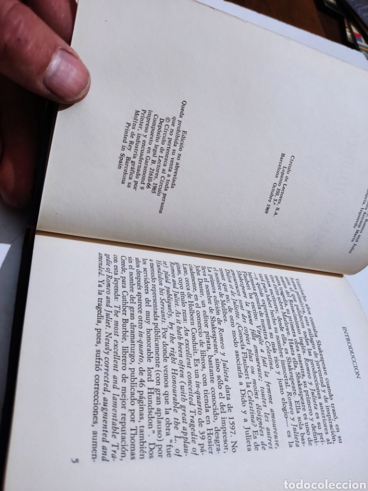 Libros de segunda mano: Libro Romeo y Julieta de William Shakespeare - Foto 5