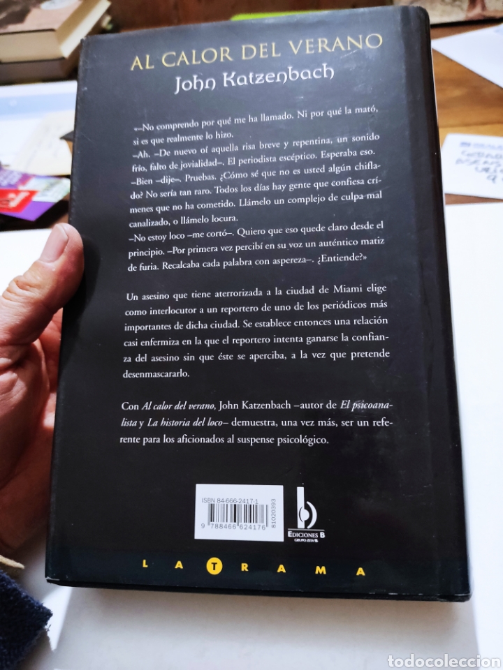 Libros de segunda mano: Libro El calor del verano de John katzenbach - Foto 3