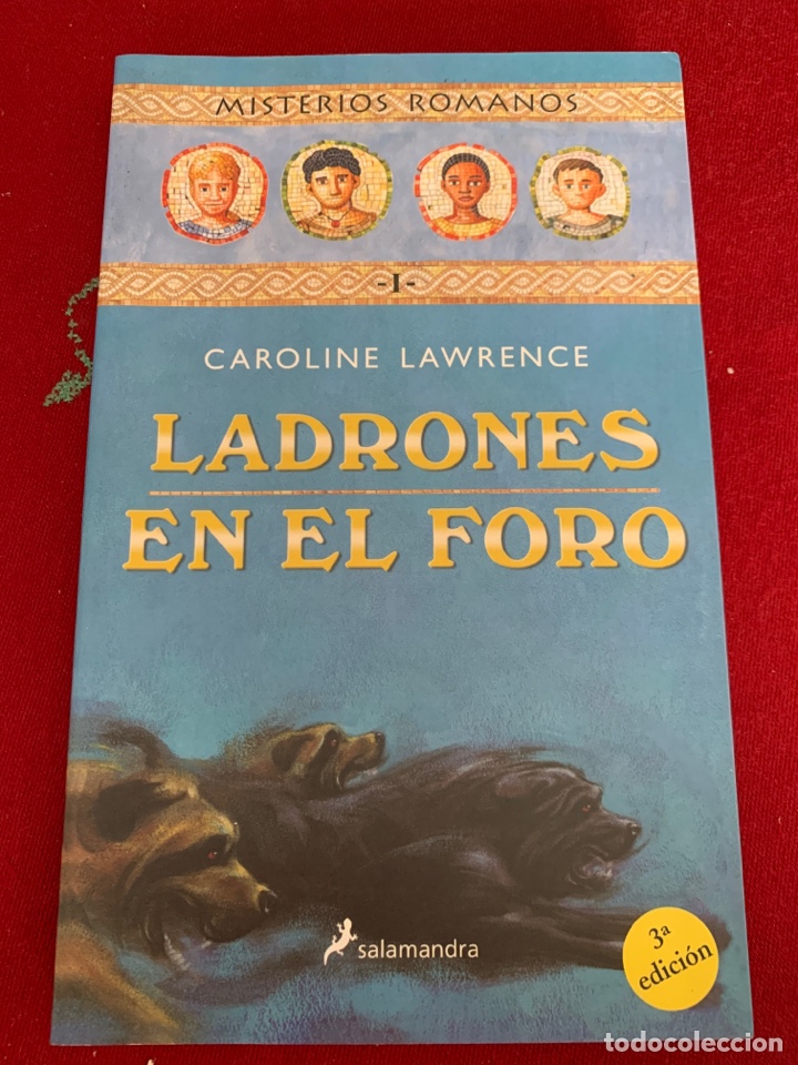 Libros de segunda mano: Ladrones en el foro. Caroline Lawrence. - Foto 1