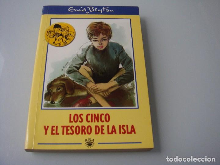 Libros de segunda mano: LOS CINCO Y EL TESORO DE LA ISLA - Foto 1