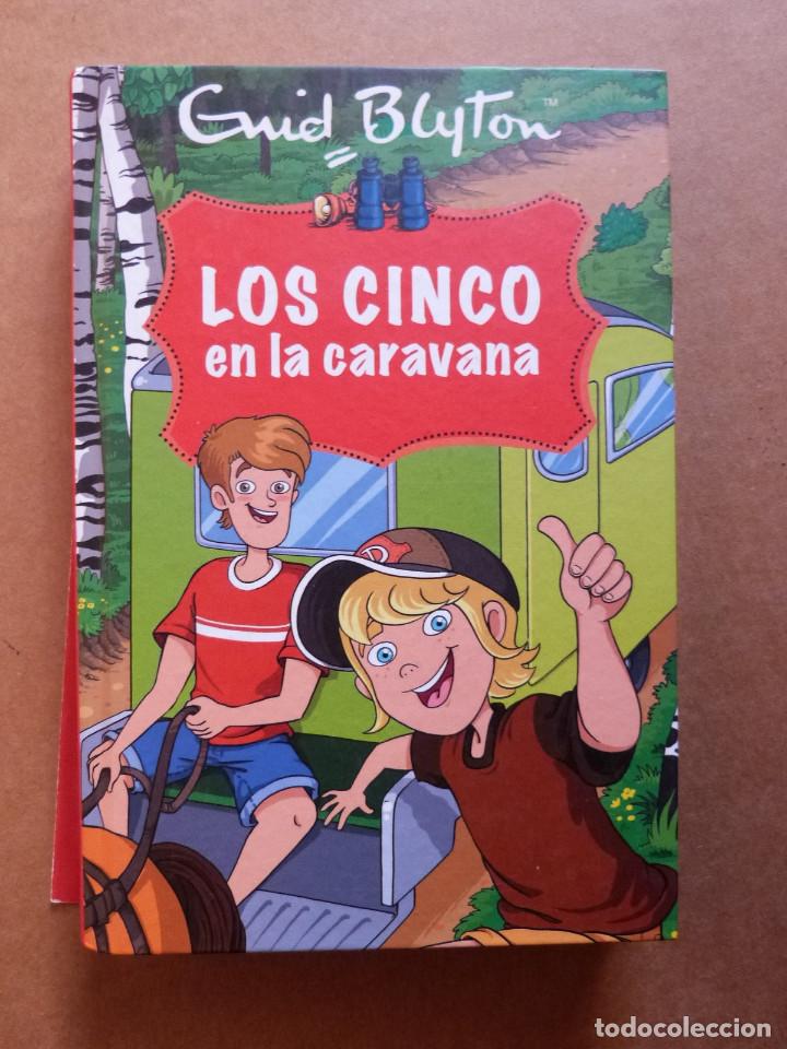 Libro Los Cinco en la caravana Enid Blyton Editorial RBA 2015