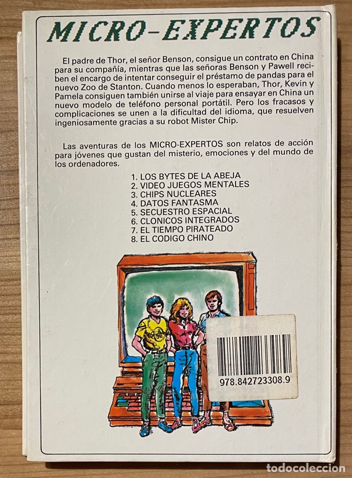 Libros de segunda mano: Micro-expertos 8. EL CODIGO CHINO | G. P. Jordan - Foto 2