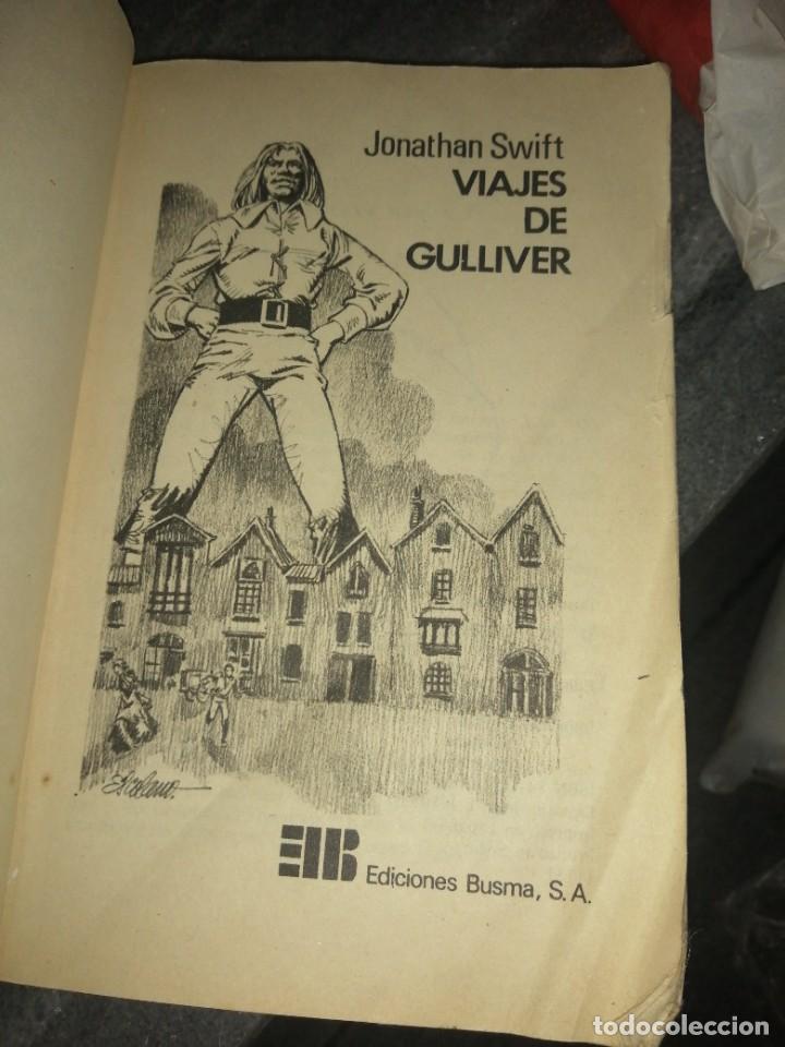 Libros de segunda mano: Libro Viajes de Gulliver Jonathan Swift ediciones Busma - Foto 2