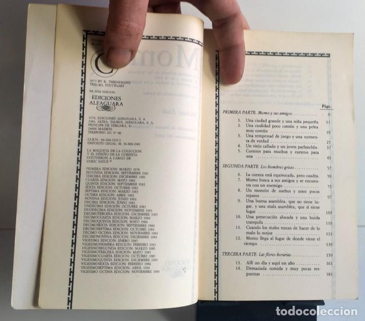 Libros de segunda mano: MOMO. Michael Ende &hellip;. - Foto 3
