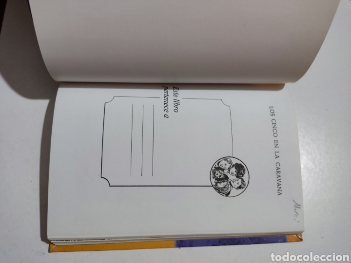 Libros de segunda mano: Libro Los cinco en la caravana - Foto 2