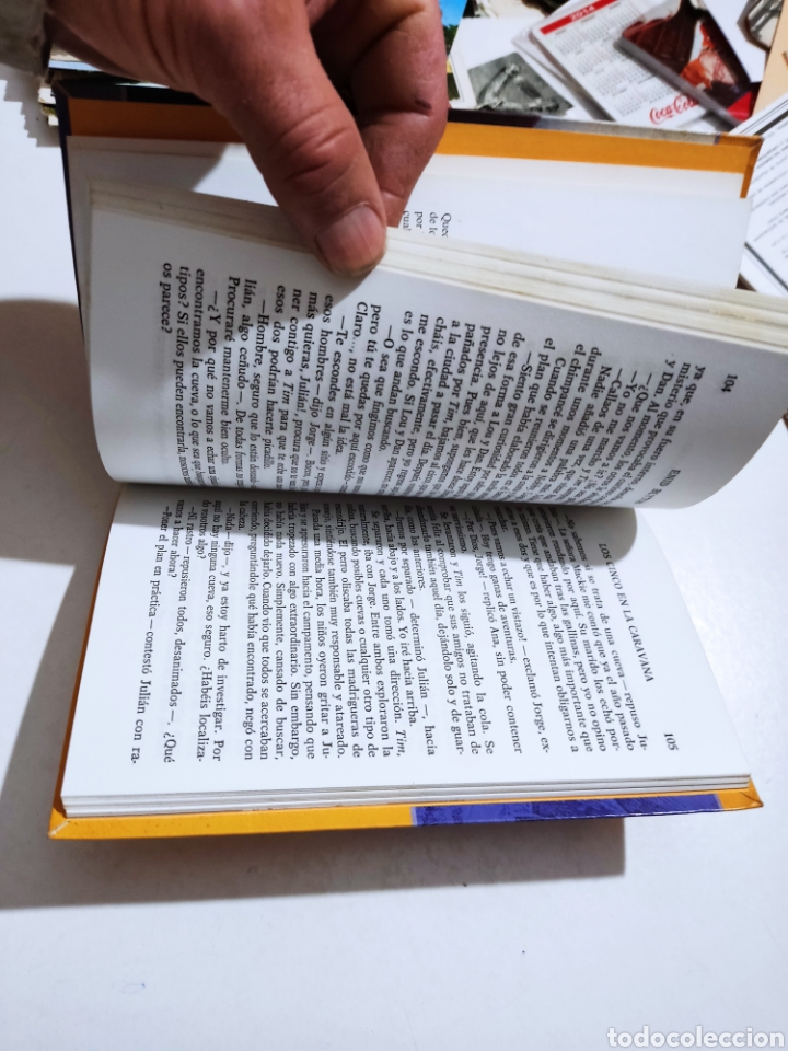 Libros de segunda mano: Libro Los cinco en la caravana - Foto 5