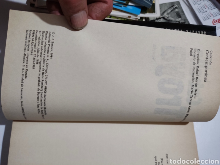 Libros de segunda mano: Libro caballo de Troya de JJ Ben&iacute;tez - Foto 3
