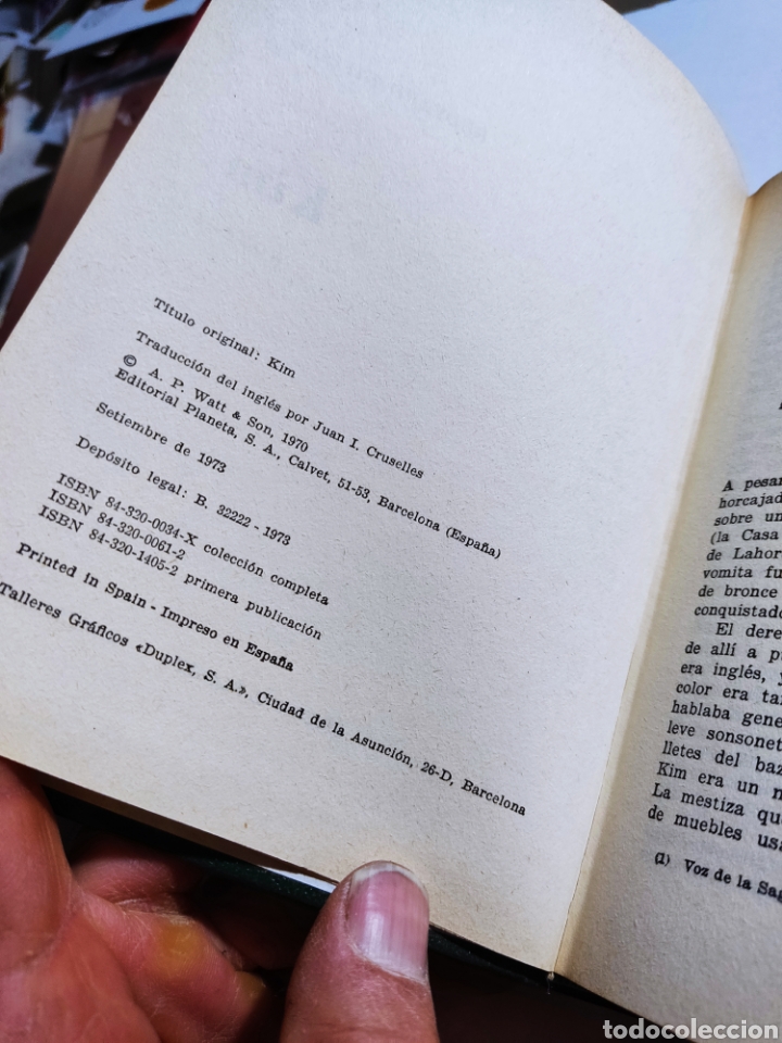 Libros de segunda mano: Libro Kim de rudyard kipling - Foto 3