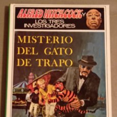 Libros de segunda mano: ALFRED HITCHCOCK Y LOS TRES INVESTIGADORES N° 13 MISTERIO DEL GATO DE TRAPO.1991. MOLINO