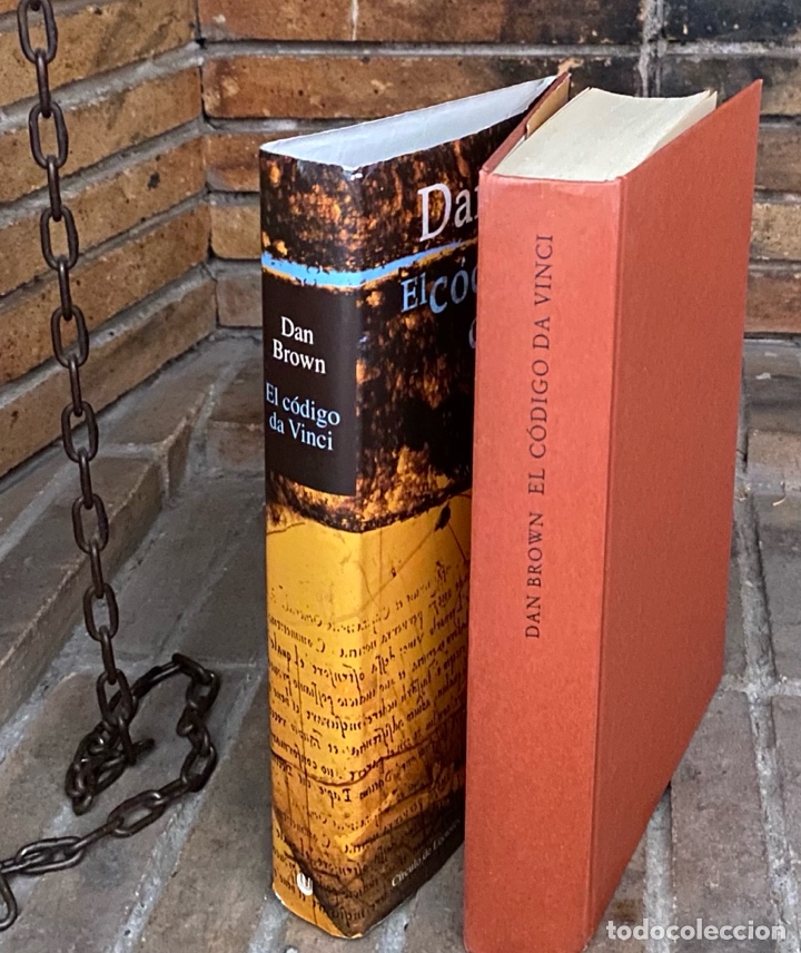 Libros de segunda mano: El c&oacute;digo da Vinci. Dan Brown. - Foto 3