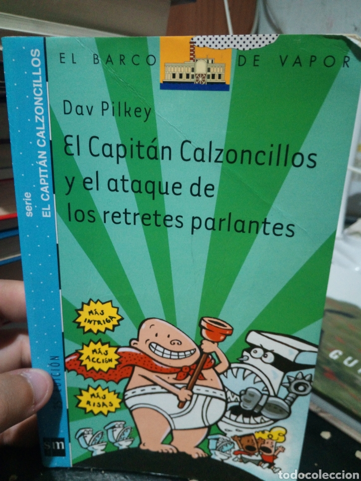 El capitán Calzoncillos y el ataque de los retretes parlantes
