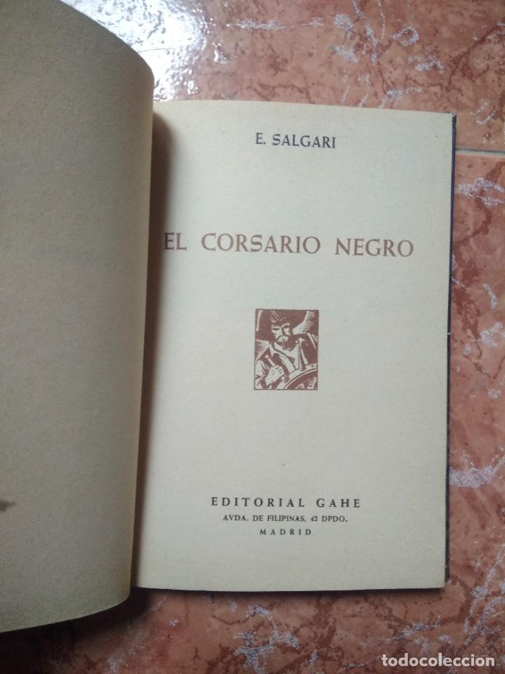 Libros de segunda mano: Libro El corsario negro, salgari - Foto 3