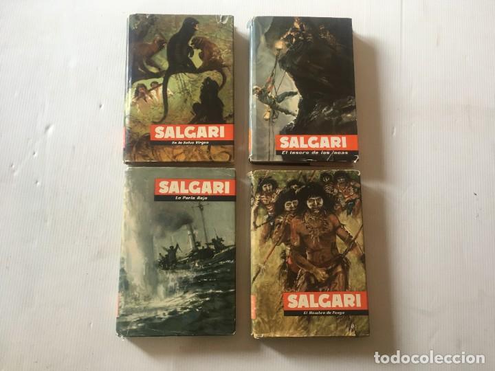 Pack de livros de Emilio Salgari em segunda mão durante 4 EUR em  Alicante/Alacant na WALLAPOP