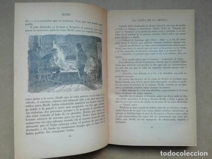 Libros de segunda mano: Heidi - SPYRI, JUANA - Foto 3