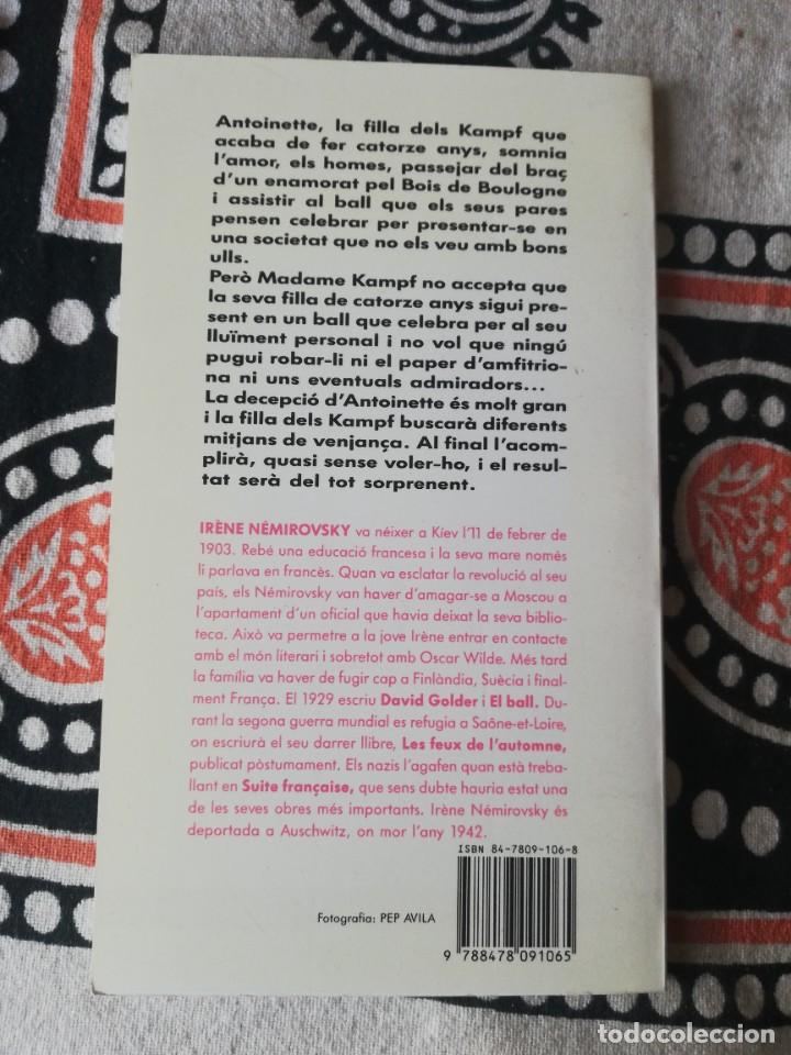 Libros de segunda mano: Irene NEMIROVSKY. El ball. Columna 1989 - Foto 2