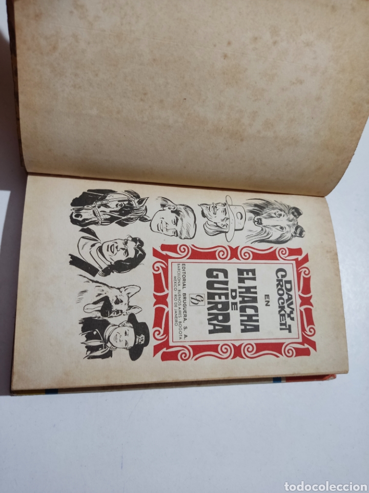 Libros de segunda mano: Libro El hacha de guerra de davy crockett - Foto 2