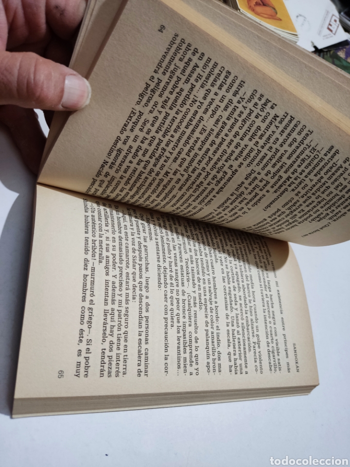 Libros de segunda mano: Libro sandokan de Emilio Salgari - Foto 4