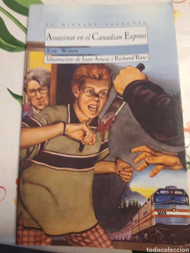 Libros de segunda mano: Assassinat en el Canadian Express. Eric Wilson. - Foto 1