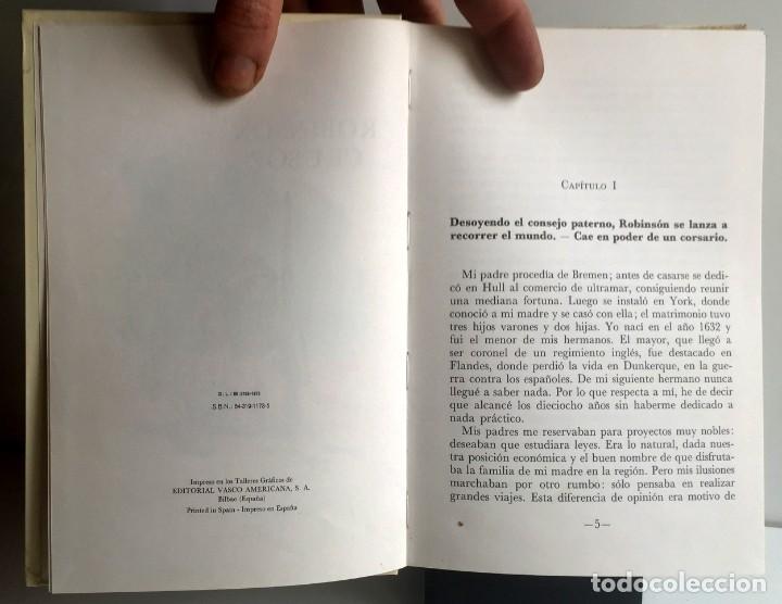 Libros de segunda mano: ROBINSON CRUSOE. Daniel Defoe - Foto 5