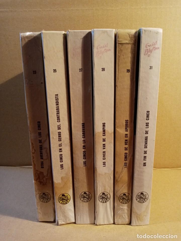 Libros de segunda mano: LOS CINCO - ENID BLYTON. - Foto 2