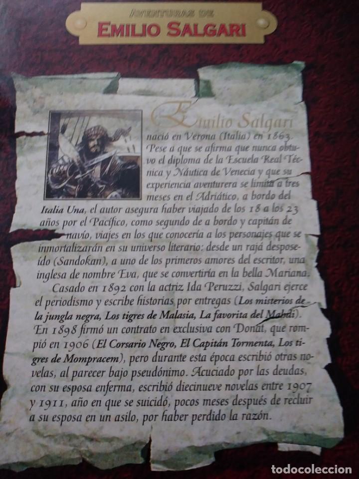 Libros de segunda mano: EMILIO SALGARI &rdquo;LA PERLA DEL R&Iacute;O ROJO&rdquo; - Foto 3